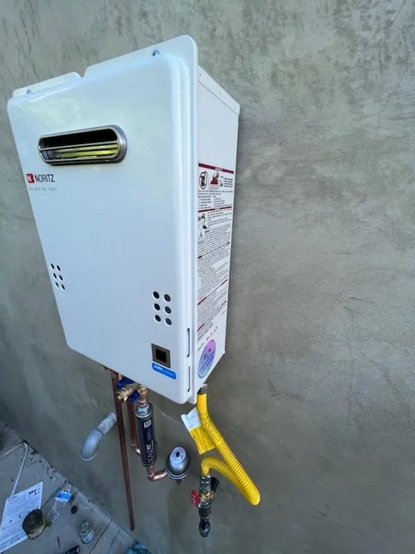 Tankless water heater installation for Lake City homes